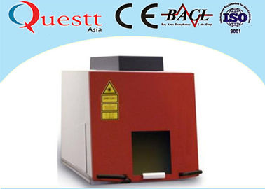 CE Mücevherat Lazer İşaretleme Makinesi Altın Gümüş için 20 Watt, Mühürlü Çalışma Masası
