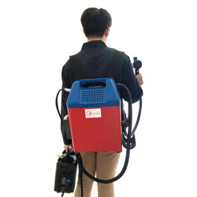 100W Lityum Pil Lifi Lazer Temizleme Makinesi Metal Taş Ahşap için Pas Remal