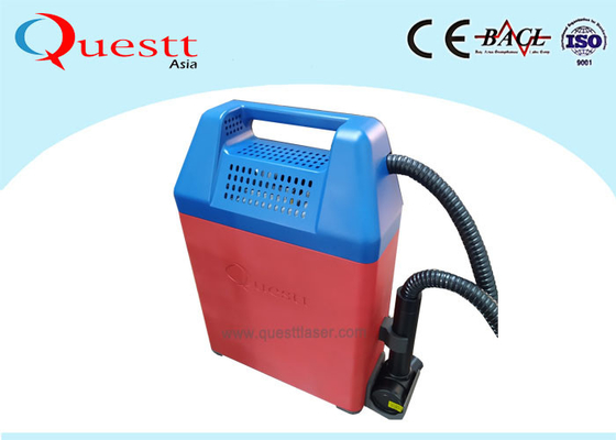 Sırt Çantası 50W Taşınabilir Lazer Pas Temizleme Makinesi 0 - 7000mm/dak