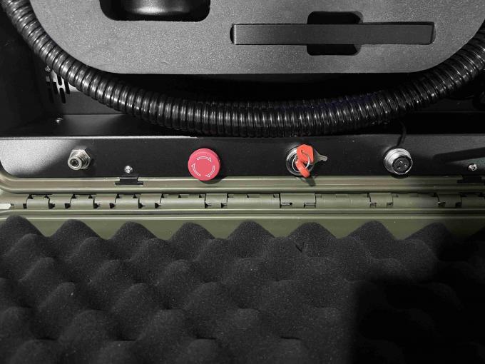 Pulse 200w 300w çanta fiber lazer temizleme makinesi pas çıkarma makinesi 6