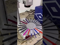 20w Döner tabla fiber lazer markalama makinesi